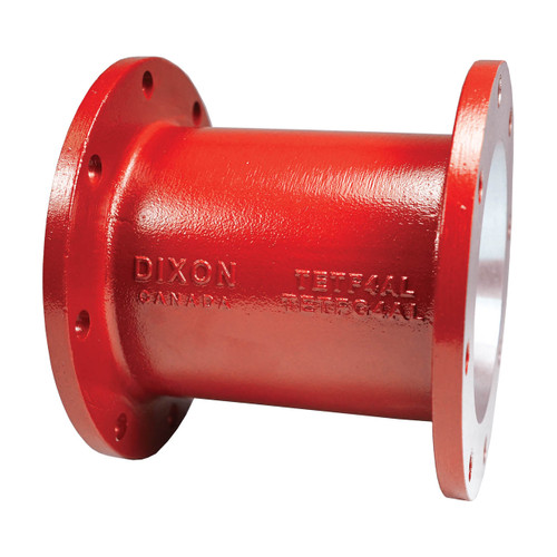 Dixon 4 in. Aluminum TTMA Flange Extension - Red