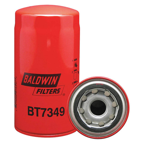 Baldwin Filters BT7349 Spin-On Oil Filter, 1 in. Thread, 12 Micron, Each