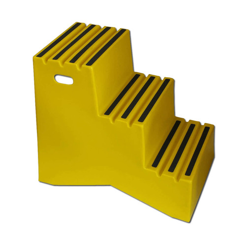 DPI Heavy Duty Plastic Steps, Three-Step