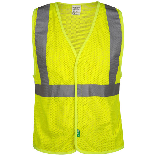 Lakeland ANSI Class 2 Arc Rated Mesh Vest, Hi-Vis Yellow