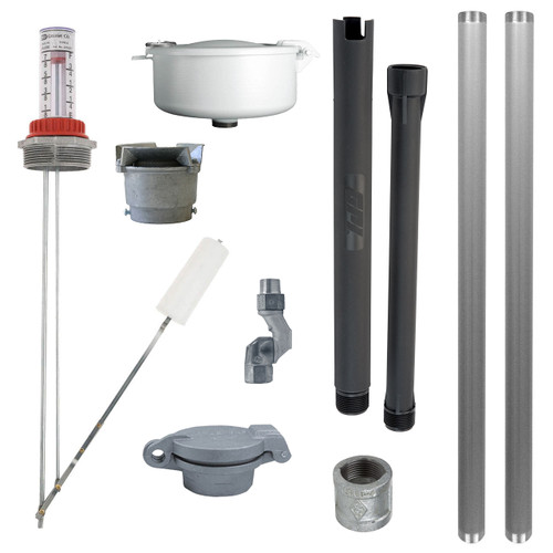 Farm Tank Diesel Vent Kit W/ 3/4 in. Swivel for 300 Gal. x 38 in. Tank