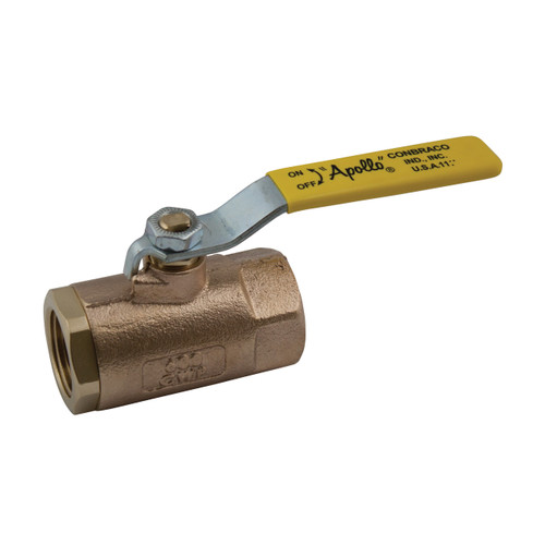 Apollo 70-100 Series 1 1/2 in. FNPT Bronze Ball Valve - Standard Port