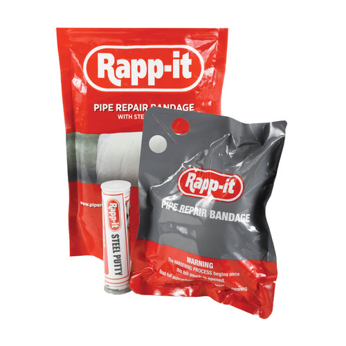 Dixon Rapp-It RAP124 Pipe Repair Kit, 4 in. x 12 ft. Bandage