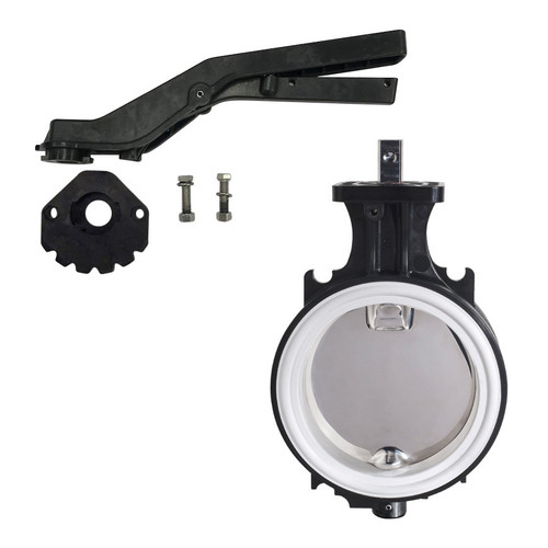 BTI 5B-795-501-BM5 BlackMaxx 5 in. TTMA/ANSI Flange Composite Fiber Butterfly Valve, Allomaxx™ Disc, MaxxLife™ Seat, 5 Position Handle