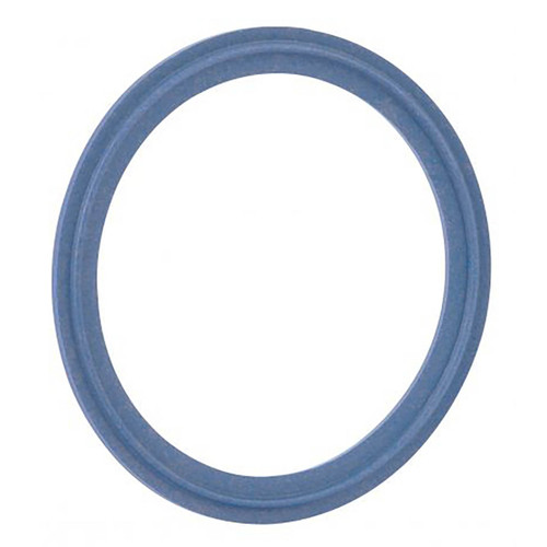 Rubber Fab Blue Detectomer® Metal Detectable/X-Ray Inspectable Type I Silicone Tri-Clamp® Gaskets