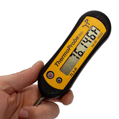 ThermoProbe Intrinsically Safe Stick Thermometer with Horizontal Display;  12 Stem