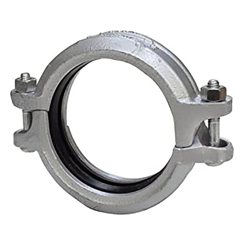 Shurjoint Z07 Series Heavy Duty Rigid Grooved Coupling w/Fluroelastomer Gasket, Galvanized