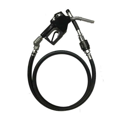 Catlow Service Station MAX1 Hi-Flow Nozzle 1 in. Hose Assembly w/ 8 ft. Hose, UL Listed