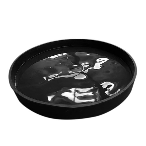 Round Drip Pan - 24 Diameter | Natural Rubber - Killarney Metals