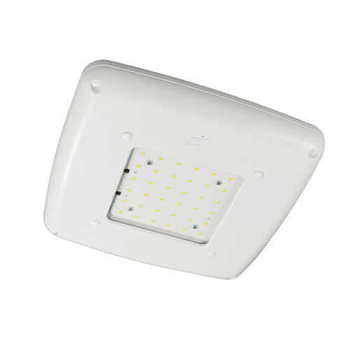 LSI Industries SCM Series LED Canopy Fixture 8000 Lumen, 56W, 5000K Color Temp, White