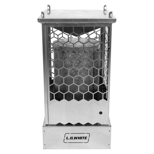 L.B. White Sun Blast HD™ 50,000 to 100,000 BTU LP HD Round Radiant Heater w/Hose & Regulator