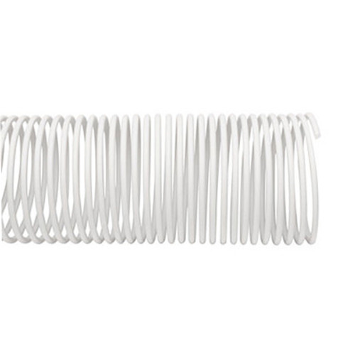 Pacific Echo Spiralite® 5200-00 4 in. x 3 ft. White PVC Spring Sleeve