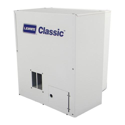 L.B. White Classic Forced Air Heater w/Pilot Ignition, 60K BTU, Natural Gas, 1-Stage (AG Use Only)