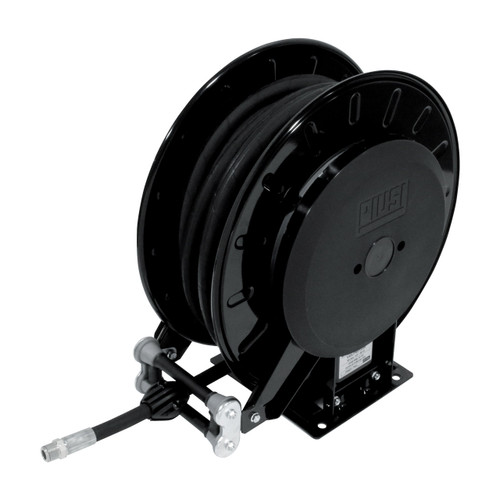 PIUSI Grease Hose Reel, Open, Reel & Hose, 1/4 in. x 50 ft.