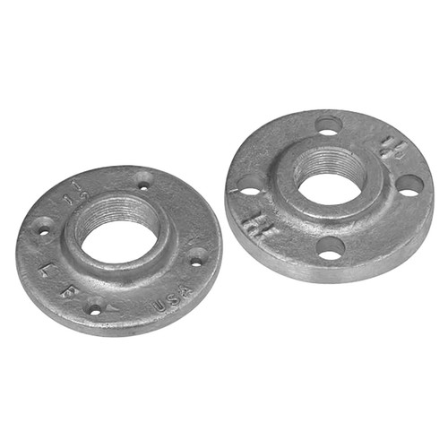 Latrobe Foundry Aluminum Full Face Flanges, Threaded