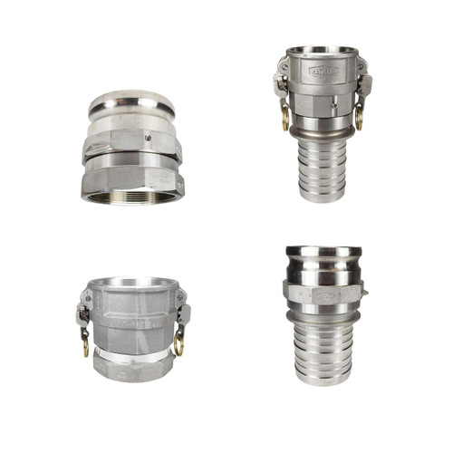 Dixon 3 in. 316 Stainless Steel Swivel Cam & Groove Fittings