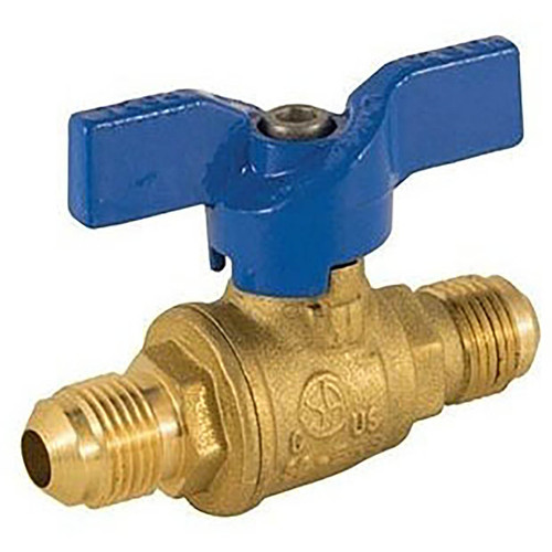 Jomar Valve T-204 Series Flare x Flare Ball Valves w/T-Handle, 600 PSI, Lifetime Warranty