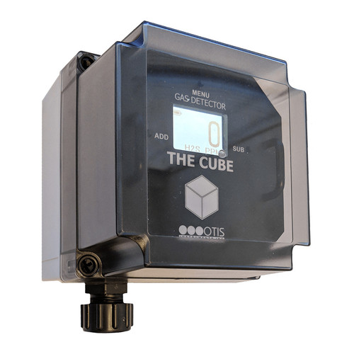 Otis Instruments The Cube OI-6900 Series Non-Explosion Proof Wire Free Dual Battery Powered Ambient Air Toxic Gas Detector