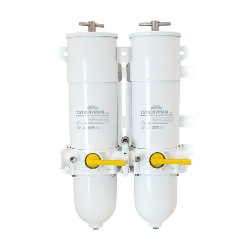 Racor 751000VMAM Double Turbine Fuel Filter Water Separator - 10 Micron