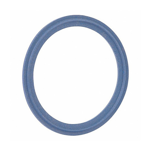 DSO Fluid Metal Detectable X-Rayable Tef-Steel® Tri-Clamp Gaskets, Blue