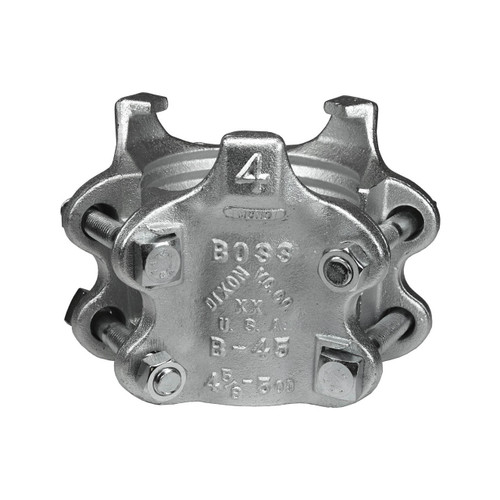 Dixon Boss® B45 Plated Iron Clamp 4 in. Hose ID, 6 Bolt Type and 3 Finger