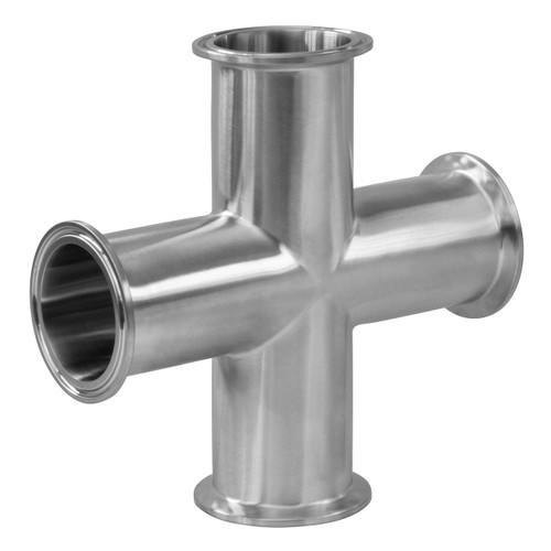 Steel & O'Brien S9MP Cross w/ Clamp Ends, 316 Stainless Steel
