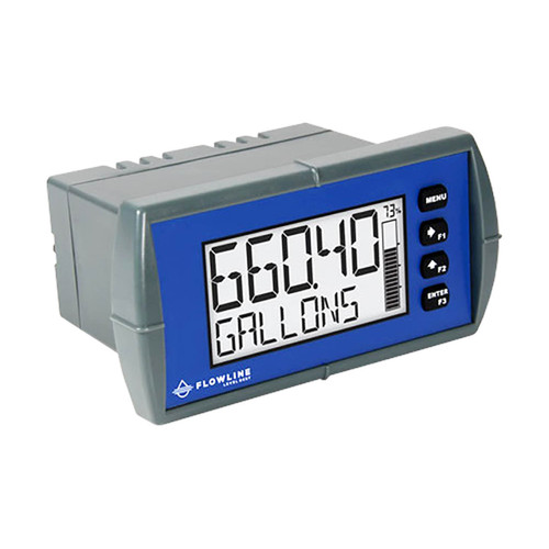 Flowline DataLoop® LI23 Level Sensor Indicator & Display with Alarms w/ 2 Relays, 4-20mA Repeater