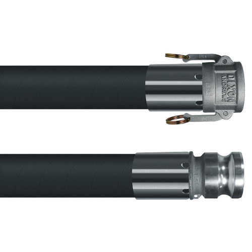 Kuriyama T614AA 2 in. Hot Tar/Asphalt Suction & Discharge Hose Assembly w/ Female Coupler x Male Adapter Ends