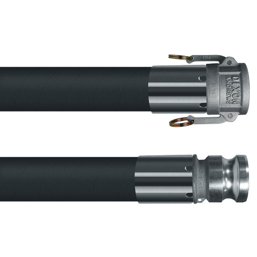Kuriyama T614AA 3 in. Hot Tar/Asphalt Suction & Discharge Hose Assembly w/ Female Coupler x Male Adapter Ends