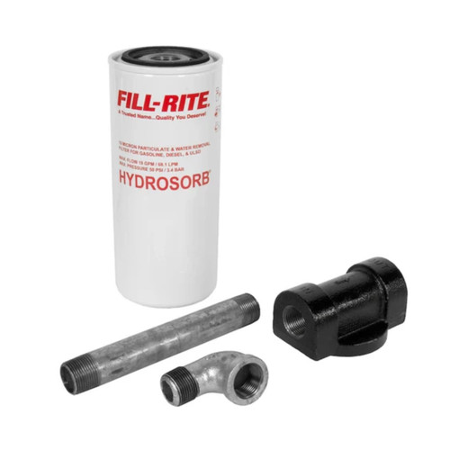 Fill-Rite 1210KTF7019 1 in. 10 Micron Hydrosorb Filter w/ 3/4 in. Filter Head, - 12 UNF, 25 GPM