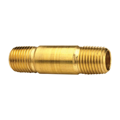 Dixon Brass 3/8 in. NPT Long Pipe Nipple