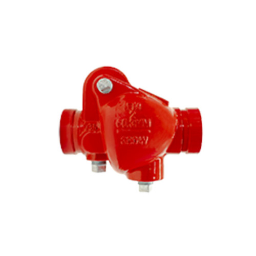 Titan Flow Control CV31UG-DSE 2 in. 300 WOG Ductile Iron Grooved End Swing Check Valve - UL/FM Approved (Fire Protection)