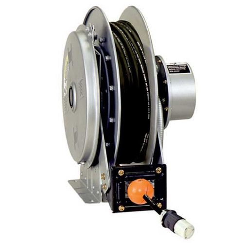 Hannay NSCR700 Series 14-82 Spring Rewind Reel 3/5 in. x 100 ft. Live Cable Package