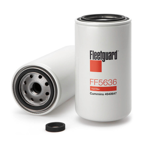 Fleetguard FF5636 Spin-On Fuel Filter, Pack of 6