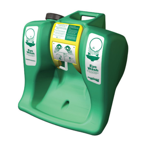 Guardian Equipment G1540 AquaGuard Gravity-Flow Portable Eyewash - 16 Gallon