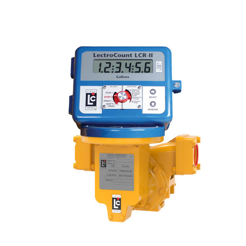Liquid Controls M7A1 2 in. Flanged 100 GPM Meter and Electronic Register