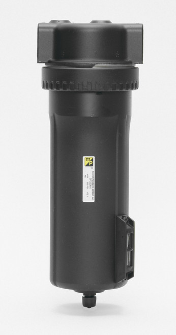 Master Pneumatic BFD200 High Flow Vanguard Inline Filter w/Auto Drain, 40 Micron, 1 in. NPTF