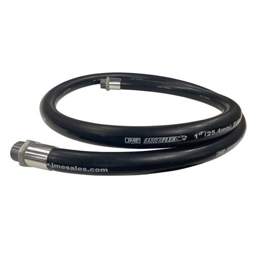 JME BadgerFlex 1 in. Fuel Dispensing Hose Assemblies w/ Male NPT x Swivel Male NPT Ends