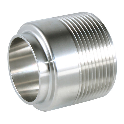Wayland Ind. W419WB Butt-Weld x Male NPT Adapter 304 Stainless Steel