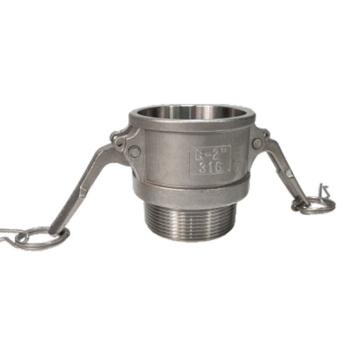 JME Stainless Steel Part B Female Coupler x Male NPT