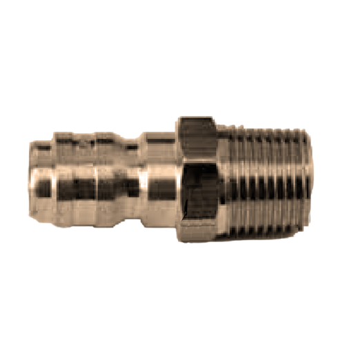 PCI ST Brass Non-Valved Couplings - Plug (Male Threads)