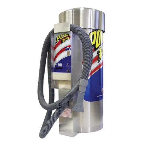 GinSan Power Vac 140000 Coin Operated Vacuum W/ Drawer Style Coin Box