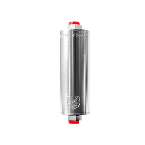 Shop 48 Vapor Trapper™ VT6SIL 6 in. Silver Universal Charcoal Canister Fuel Tank Vent Line Vapor Filter