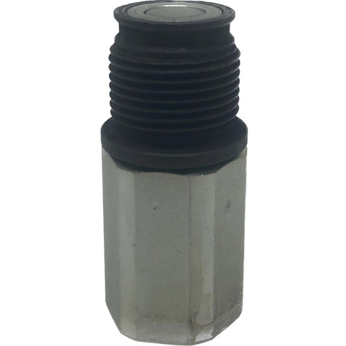 Stucchi VP 1/2 in. Carbon Steel Flat Face Coupler W/ Autolock 1/2 in. NPT, 23.85 GPM