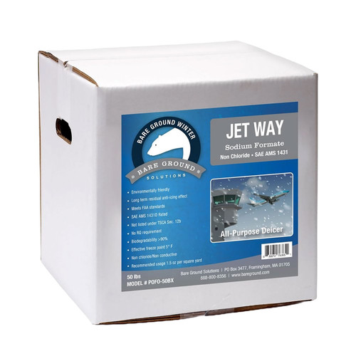 Bare Ground Solutions Jet Way Sodium Formate Granular Deicer