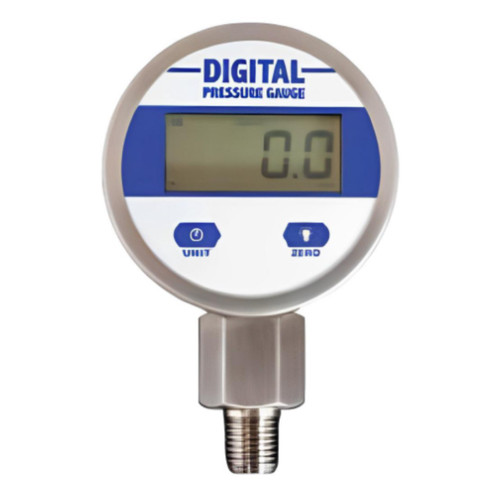 PCI PCDG-2000-P 2 1/2 in. Polycarbonate Case x 1/4 in. NPT Bottom Mount Digital Pressure Gauge, 0 - 2,000 PSI