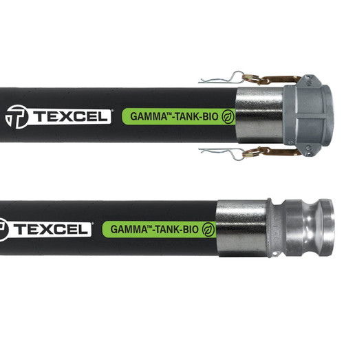 Texcel 1 1/2 in. Gamma Tank Bio Fuel Hose w/ Female Coupler x Male Adapter Ends