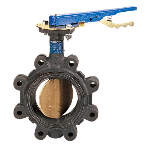 NIBCO 2 in. Butterfly Valve - 200 PSI, Ductile Iron & Lug Type