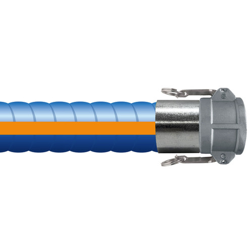 Gates 1 in. Chem Master Xtreme FEP 200SD Chemical Transfer Hose w/ Female Coupler Ends