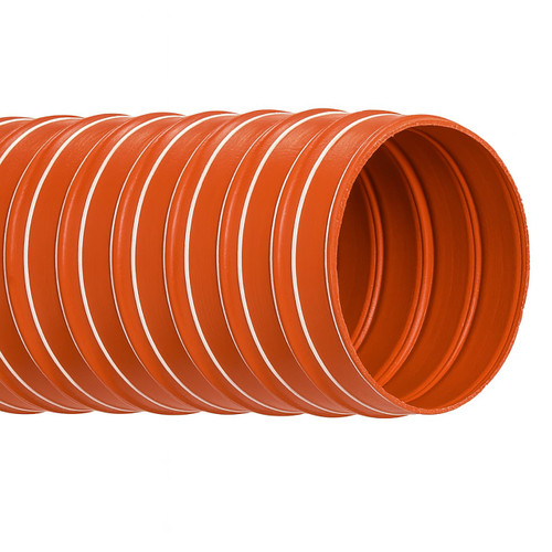 Hi-Tech Duravent Flex-Flyte L9 10 in. x 12 ft. Duct Hose, Red - Hose Only